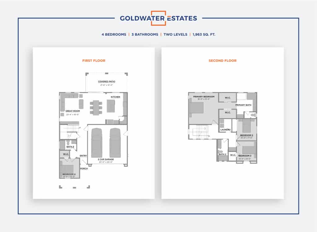 Goldwater Estates_4 Bedroom_2D Floor Plan