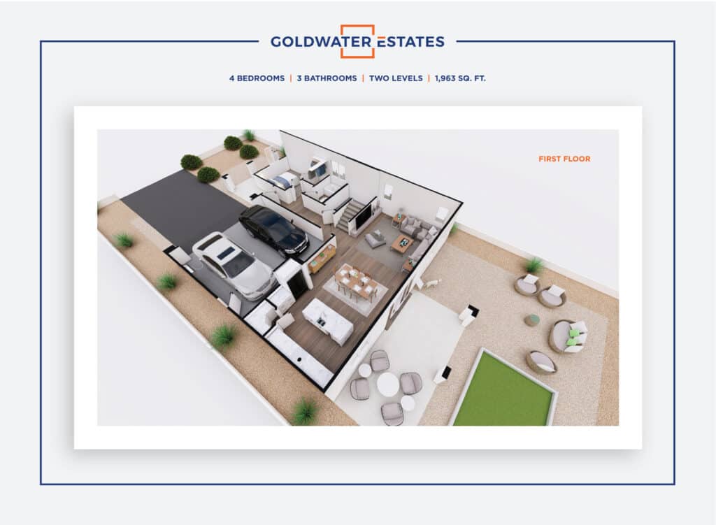 Goldwater Estates_4 Bedroom_3D Floor Plan_2