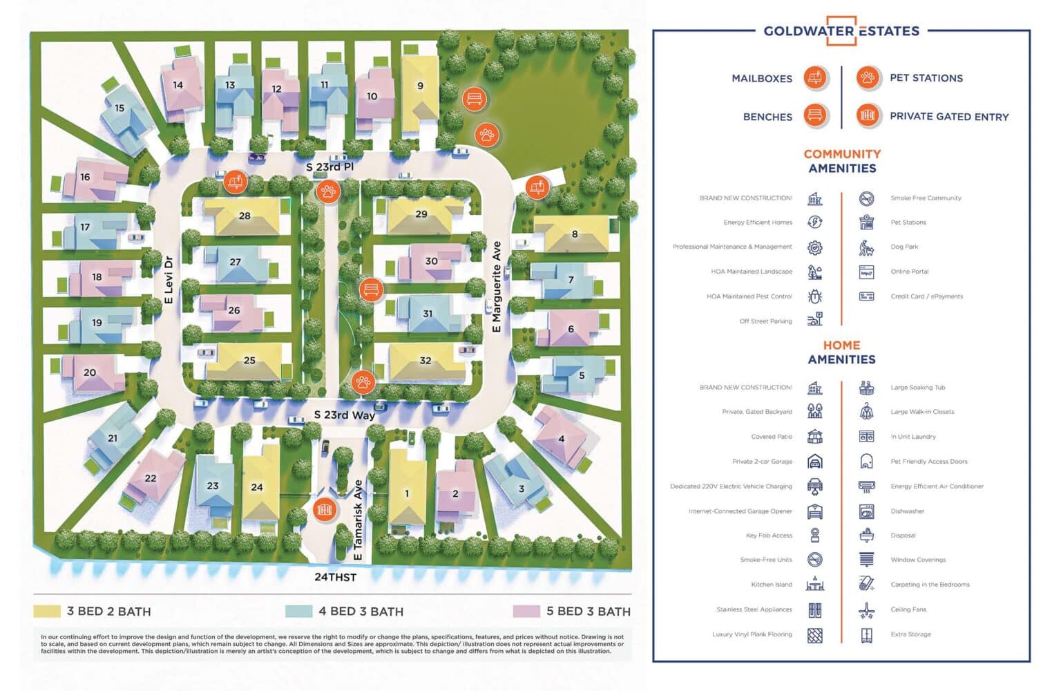 Amenities Goldwater Estates
